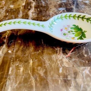 Portmeirion Botanic Garden Ceramic Spoon Rest, NEW
